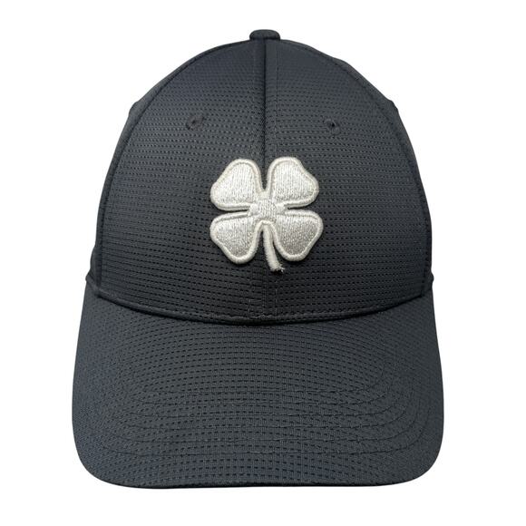 Black Clover BC Journeys Fitted Hat Gray Medium Live Lucky W/Tags - Picture 1 of 11
